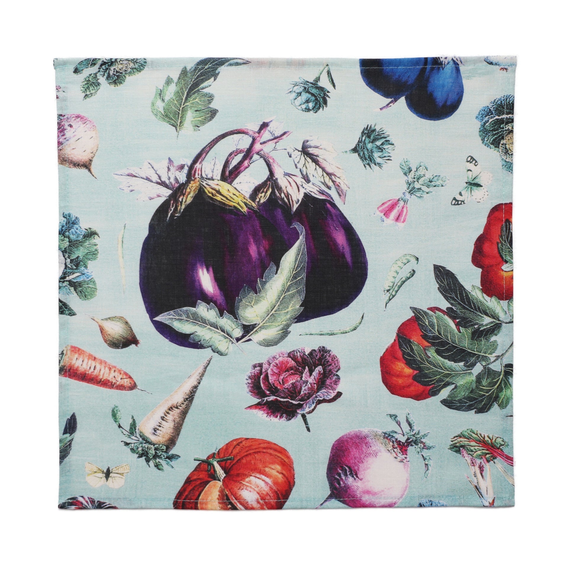 aubergine napkin