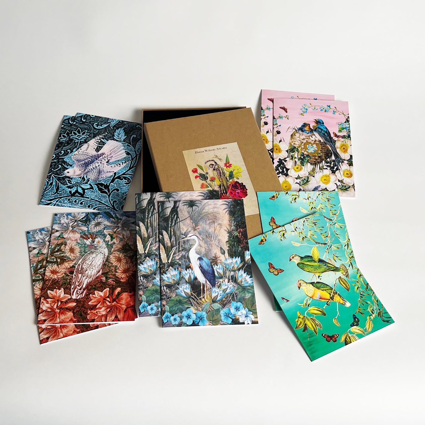 birds card selection