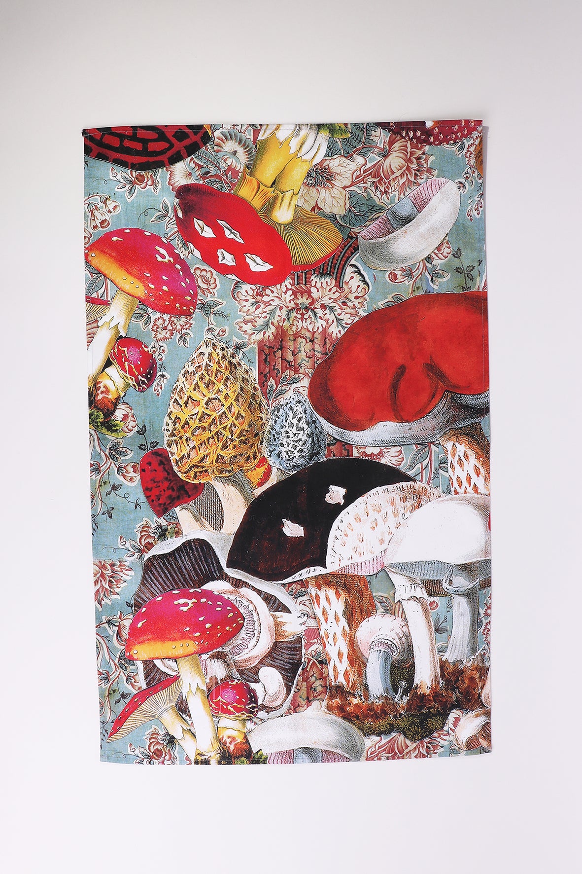 fungi cotton tea towel