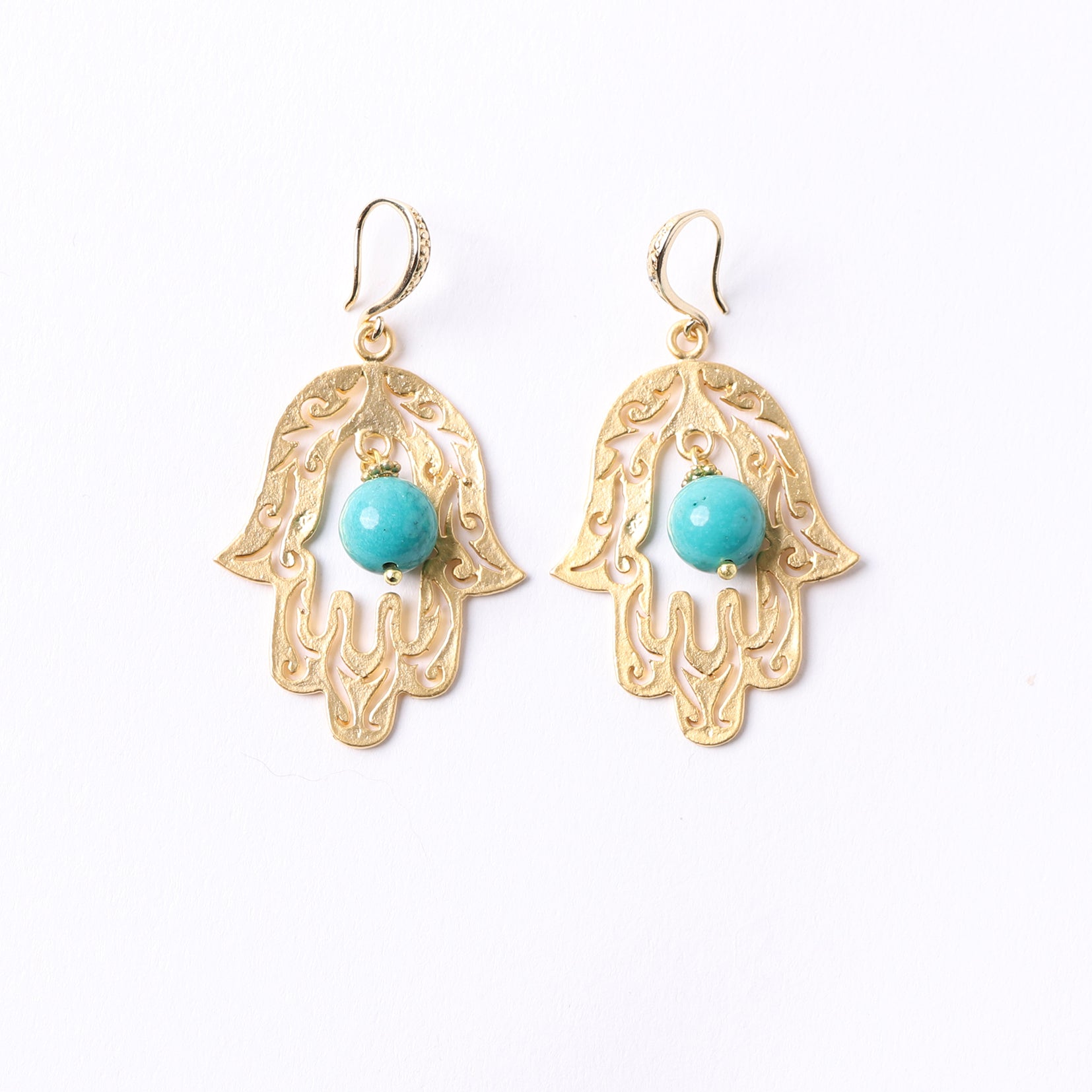hamsa earrings front