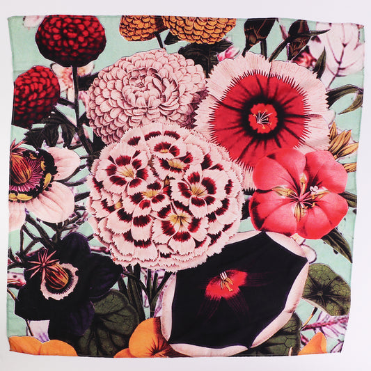 hydrangea silk square