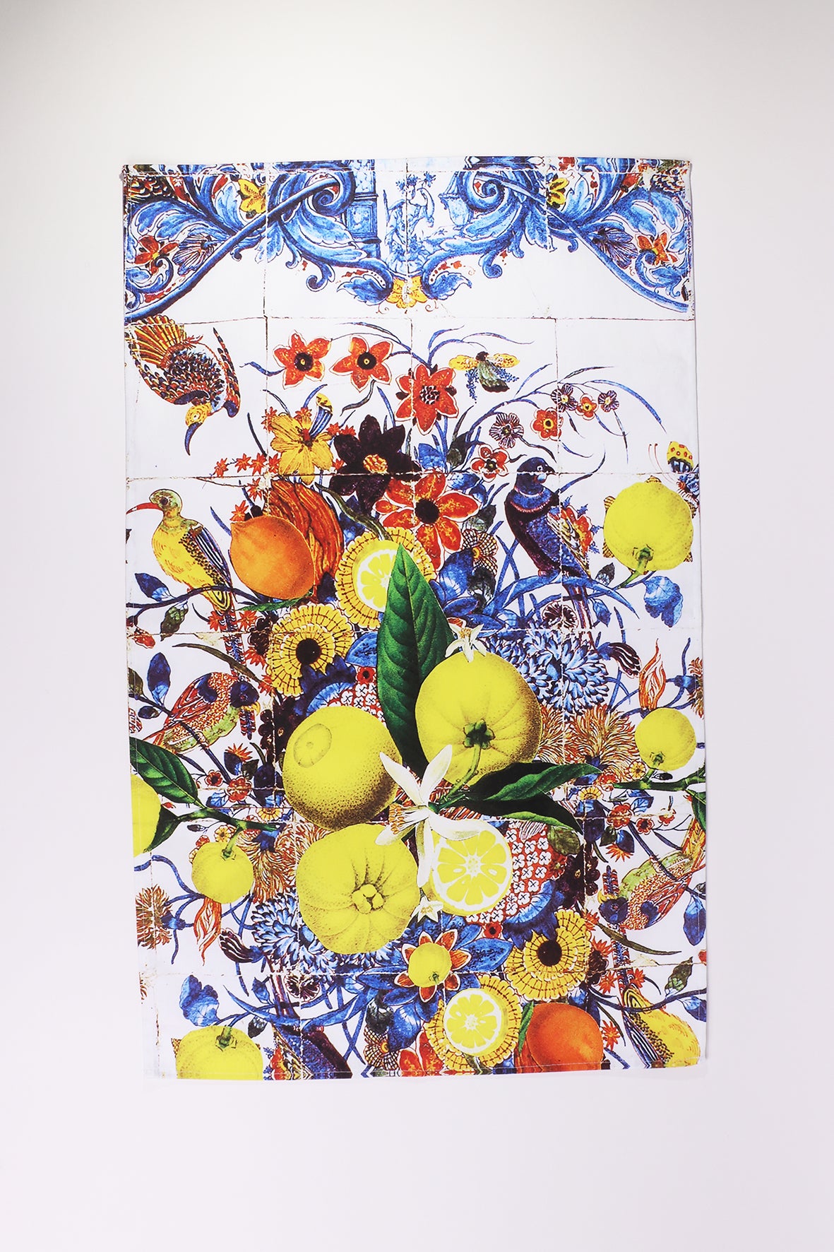 limoncello cotton tea towel