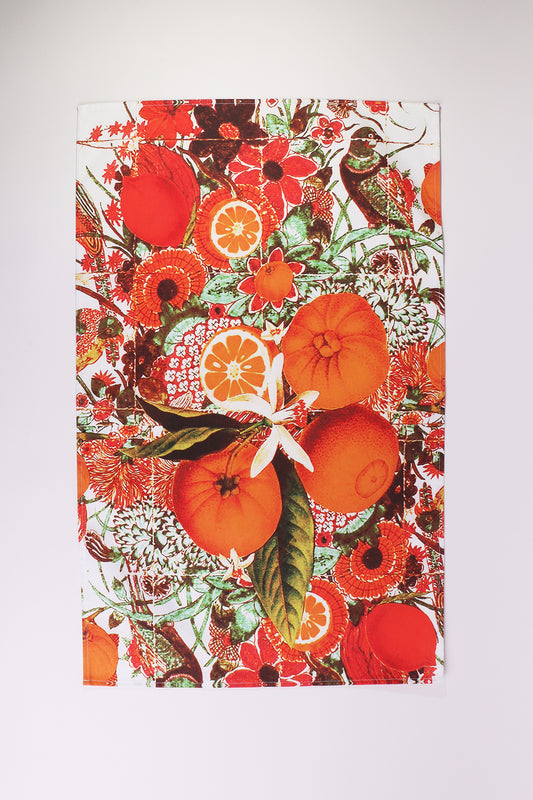 orangello cotton tea towel