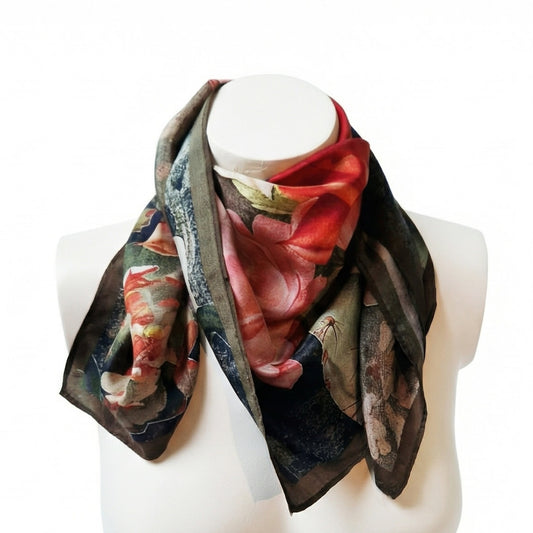 Cactus Rose Scarf