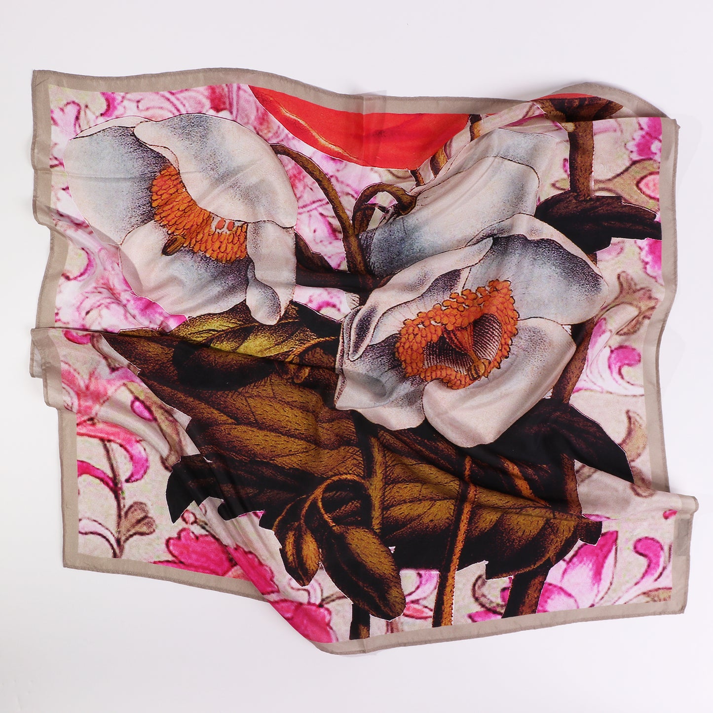 hellebore silk square