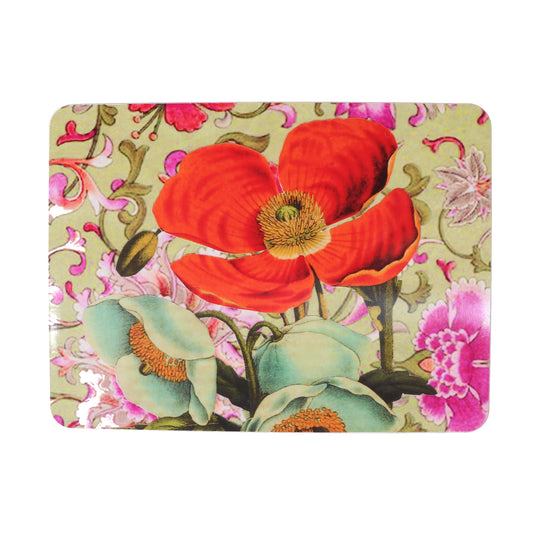 poppies table mat
